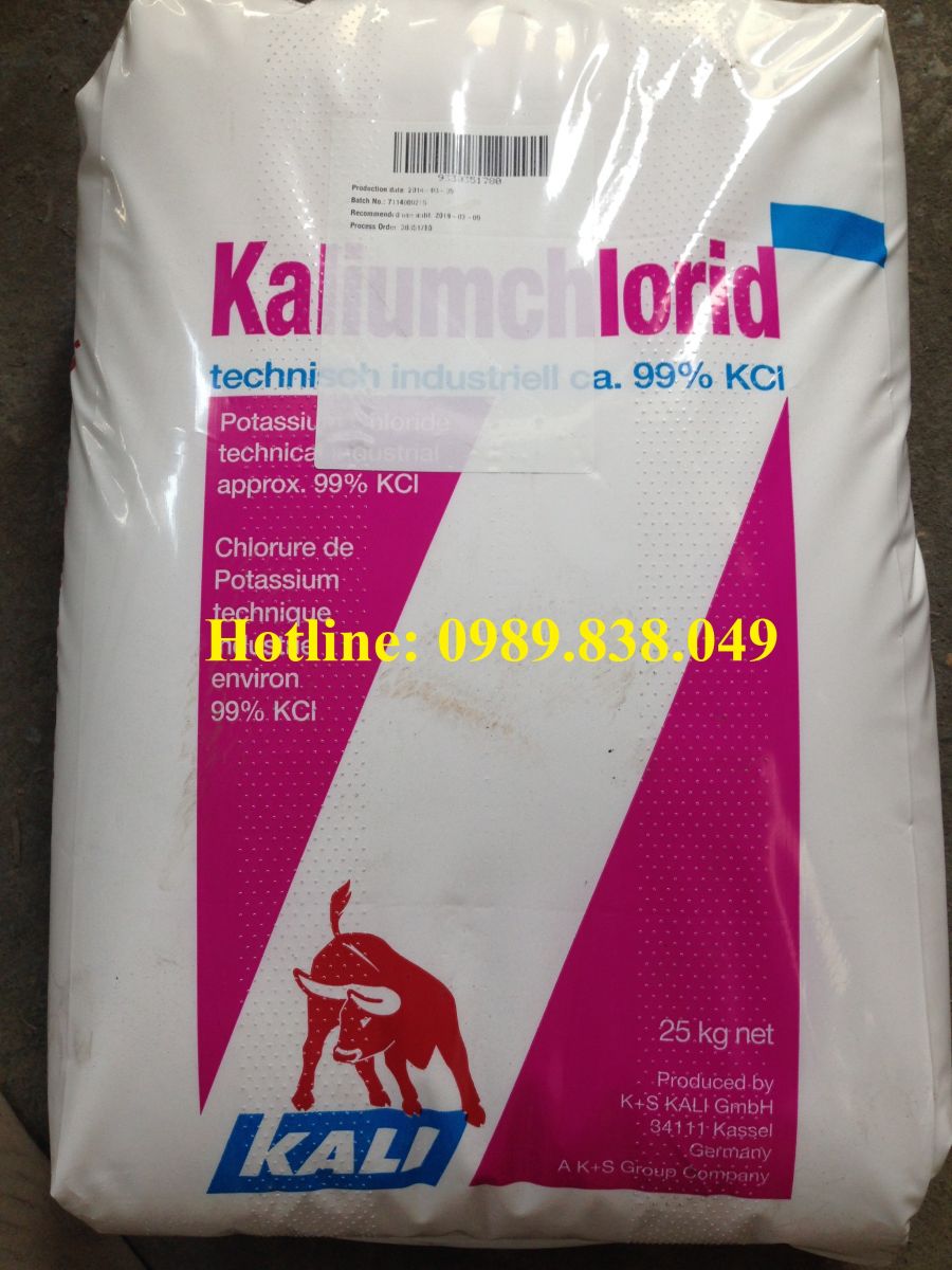 Kali clorua - Potassium Chloride - KCl