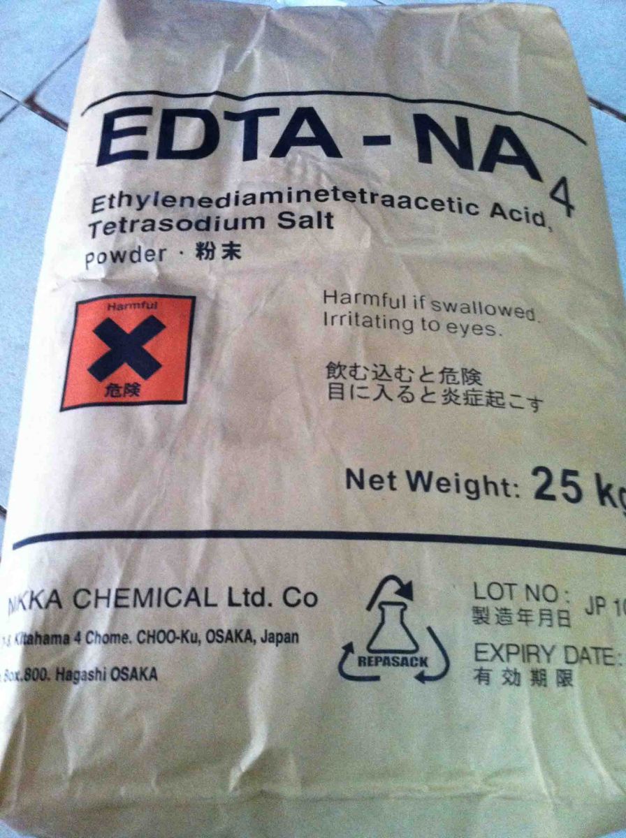 Hóa chất Ethylenediaminetetracetic – Edta Nhật – Edta 4NA