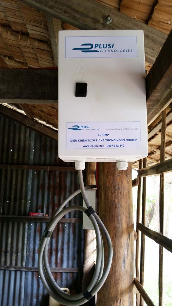 thiết bị điều khiển tưới từ xa trong nông nghiệp E-PUMP
