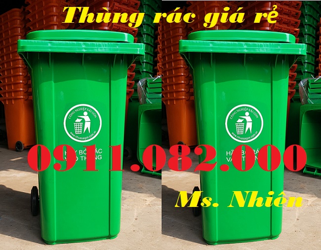 Cung cấp thùng rác môi trường, thùng rác 120 lít, 240 lít, 660 lít giá rẻ