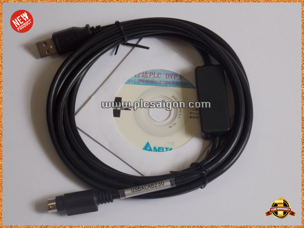 Cáp lập trình PLC Delta USB – ACAB230/XC